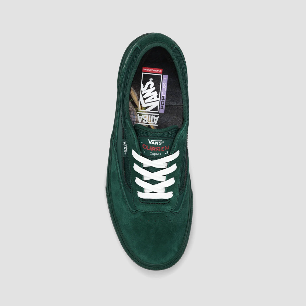 Vans Skate Curren Caples Shoes - Emerald