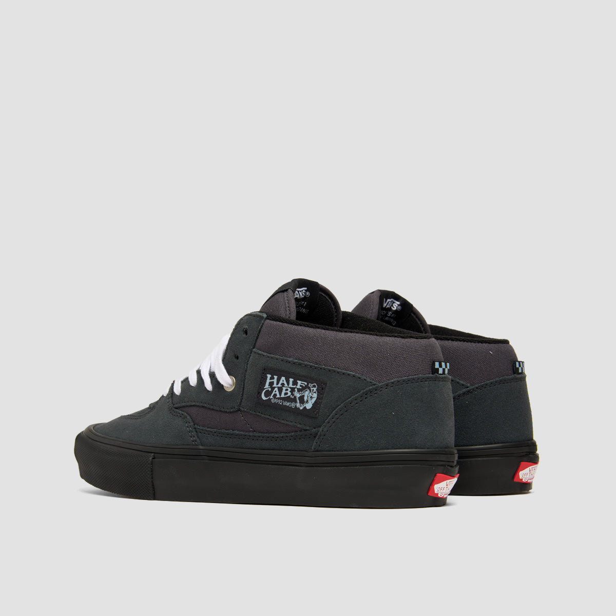 Vans Skate Half Cab Shoes - Charcoal Grey/Black