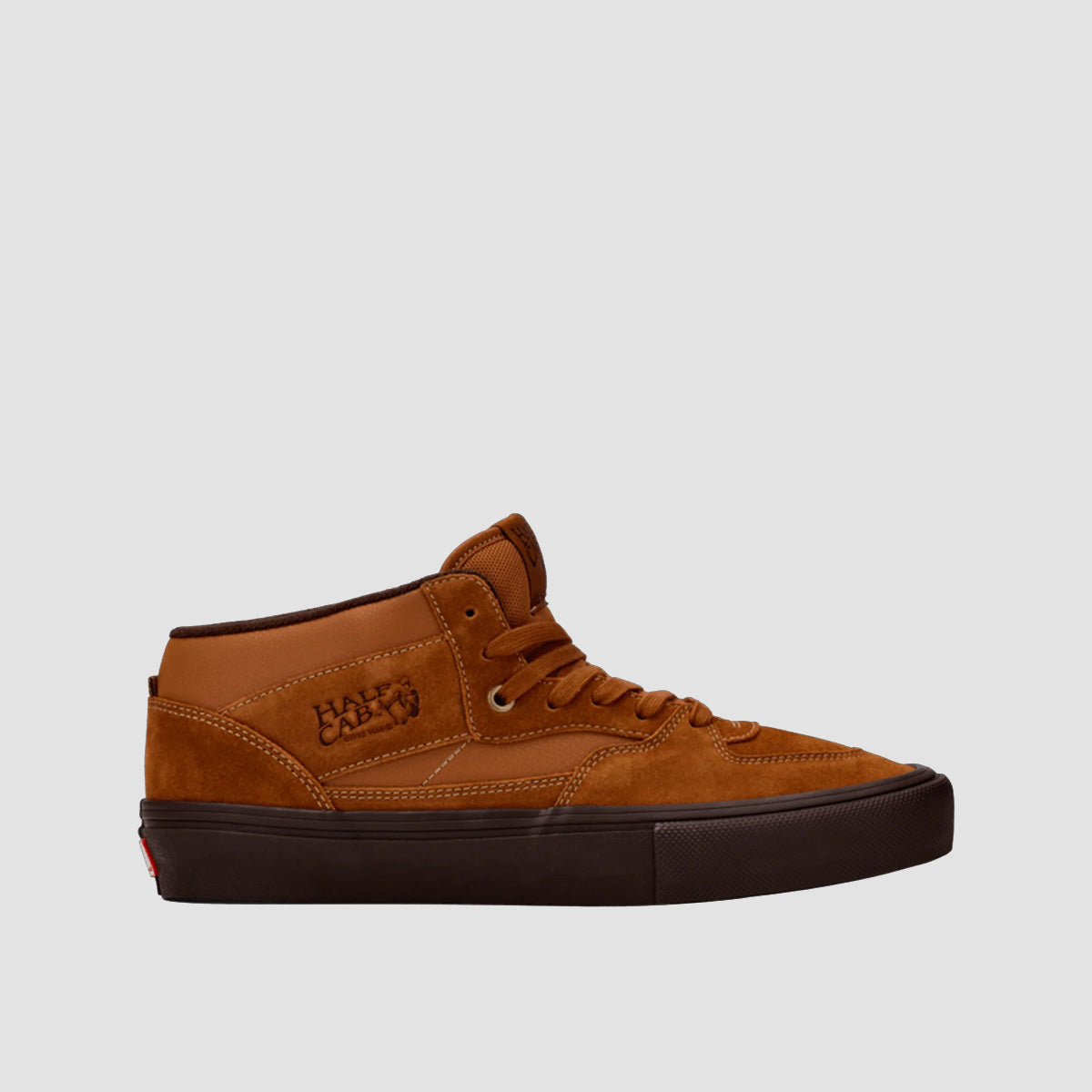 Vans Skate Half Cab Shoes - Golden Brown/Gum