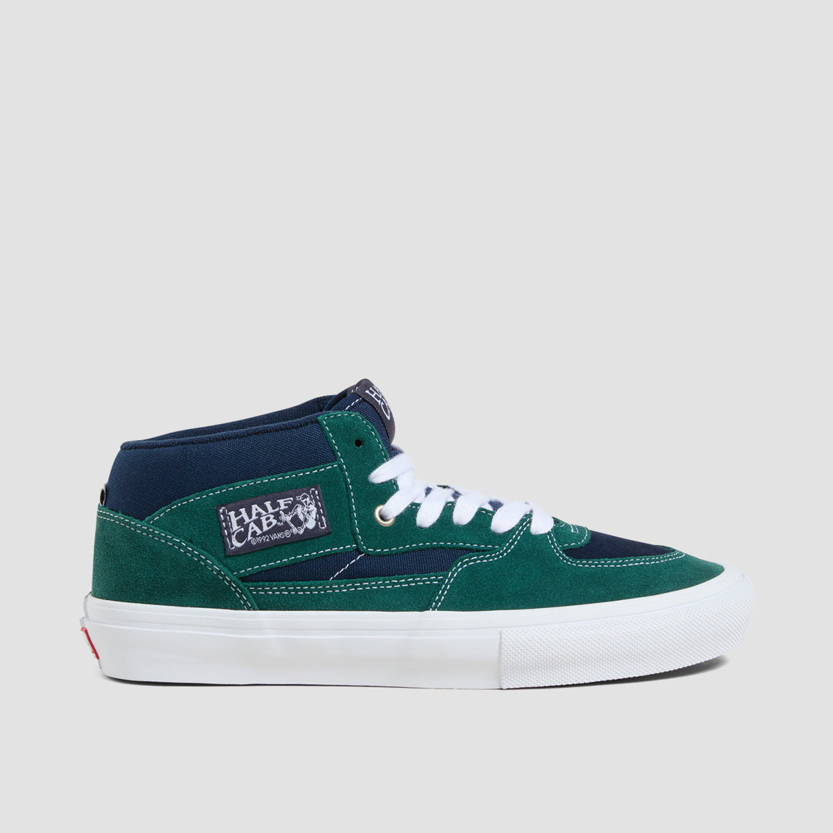 Vans Skate Half Cab Shoes Tartan Blue/Green
