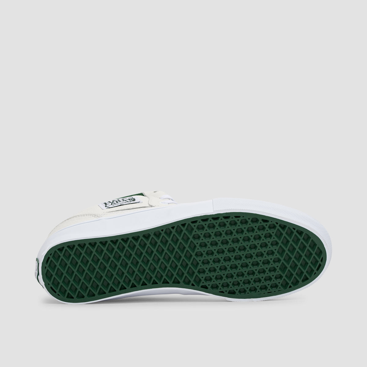 Vans Skate Half Cab Shoes - White/Green