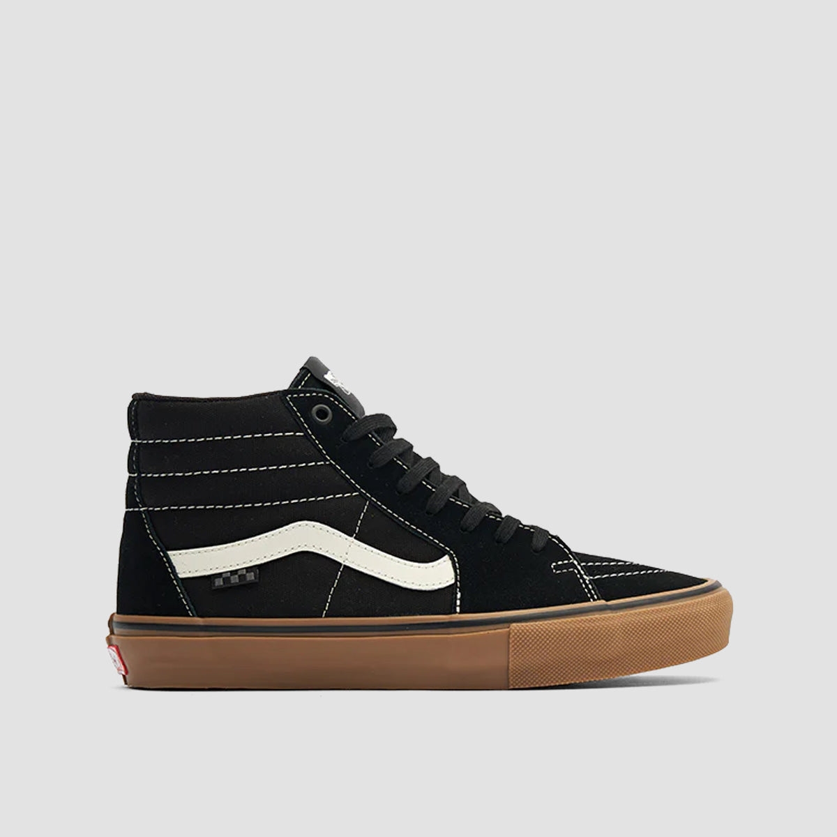 Vans Skate Sk8-Hi Shoes - Black/Gum/White