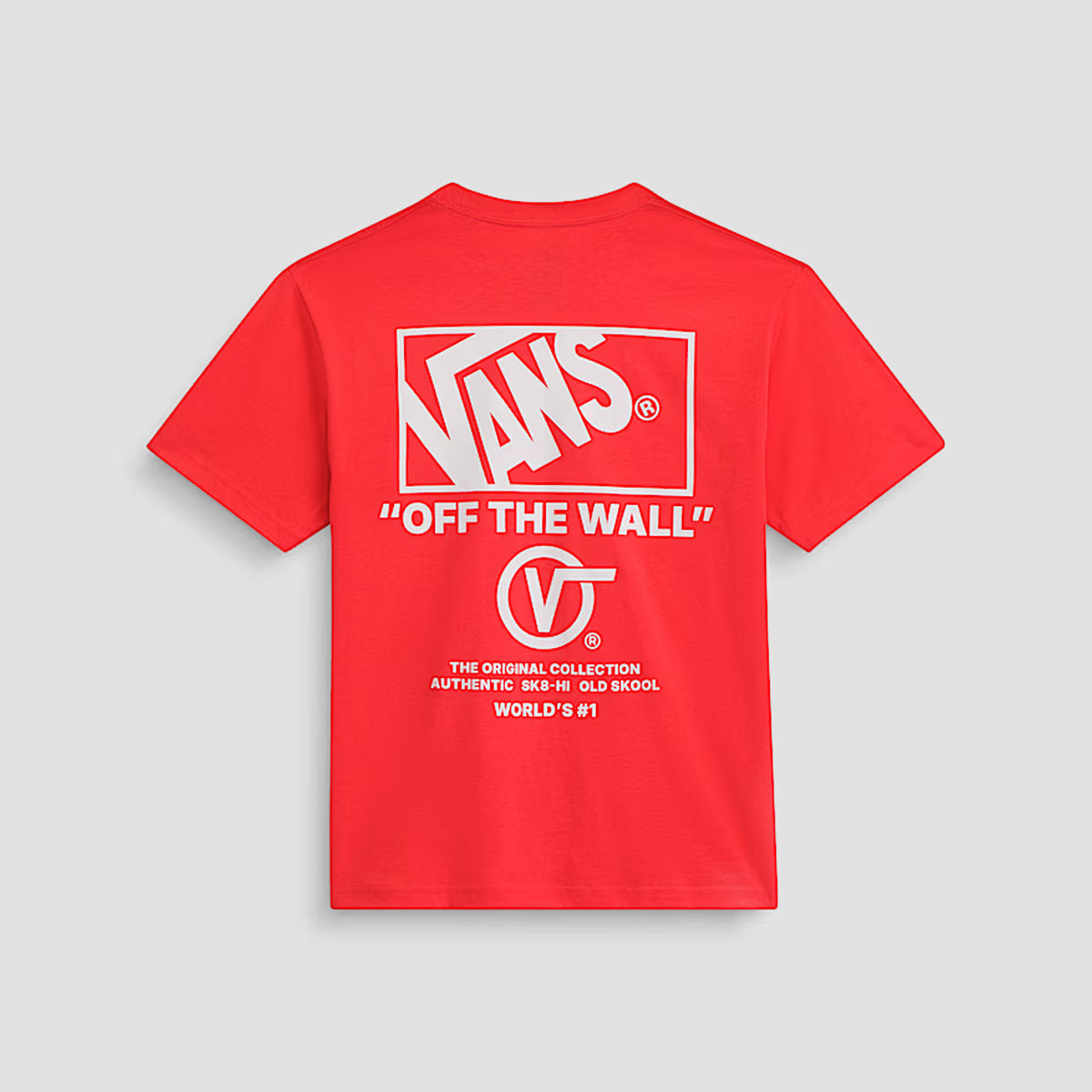 Vans Stacked Hi T-Shirt Crimson Haze