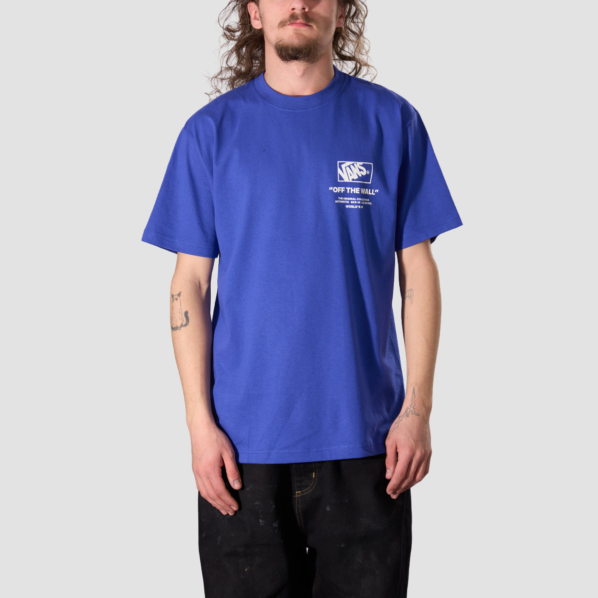 Vans Stacked Hi T-Shirt Royal Cobalt