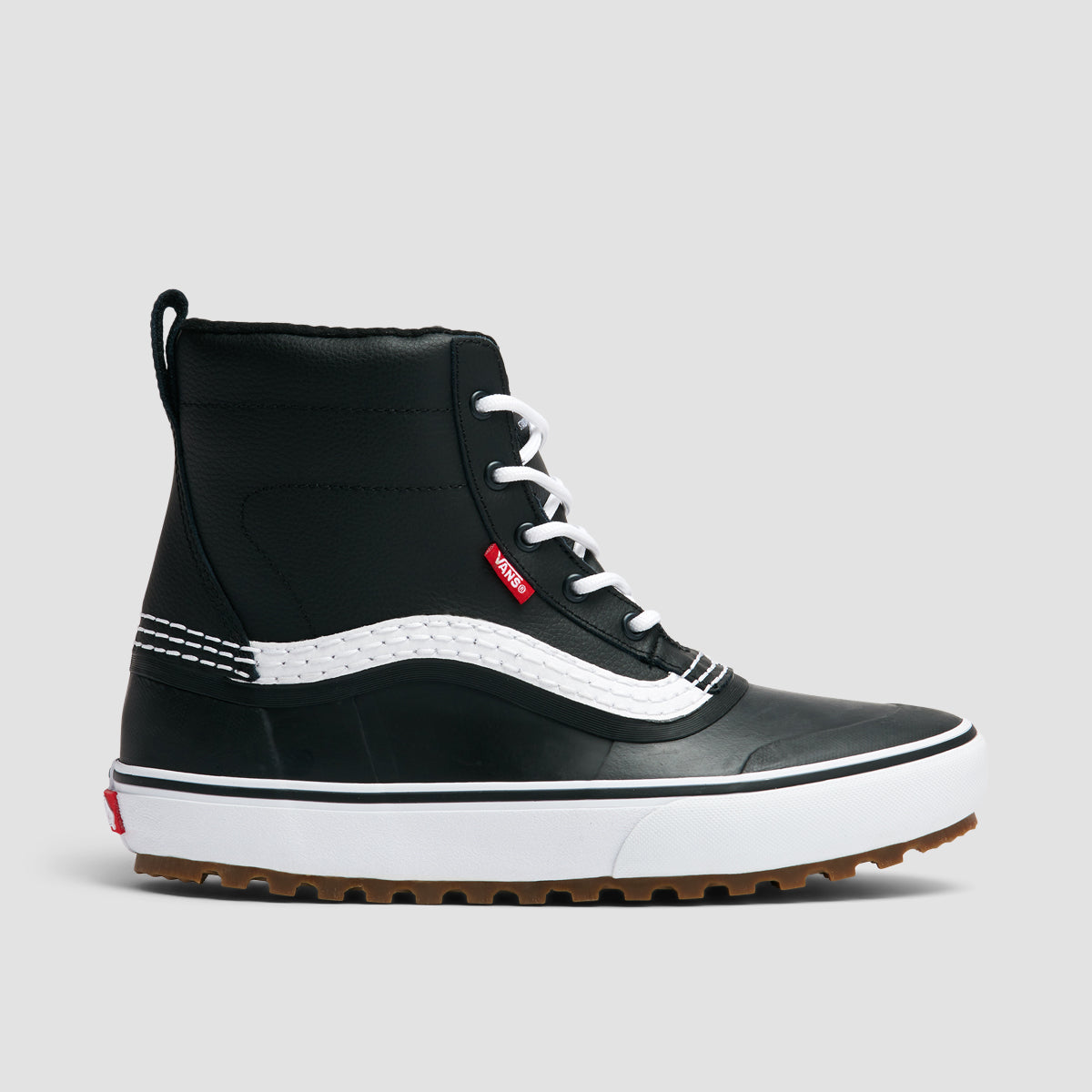 Vans Standard Snow MTE Mid Top Boots Black/White - Main Image