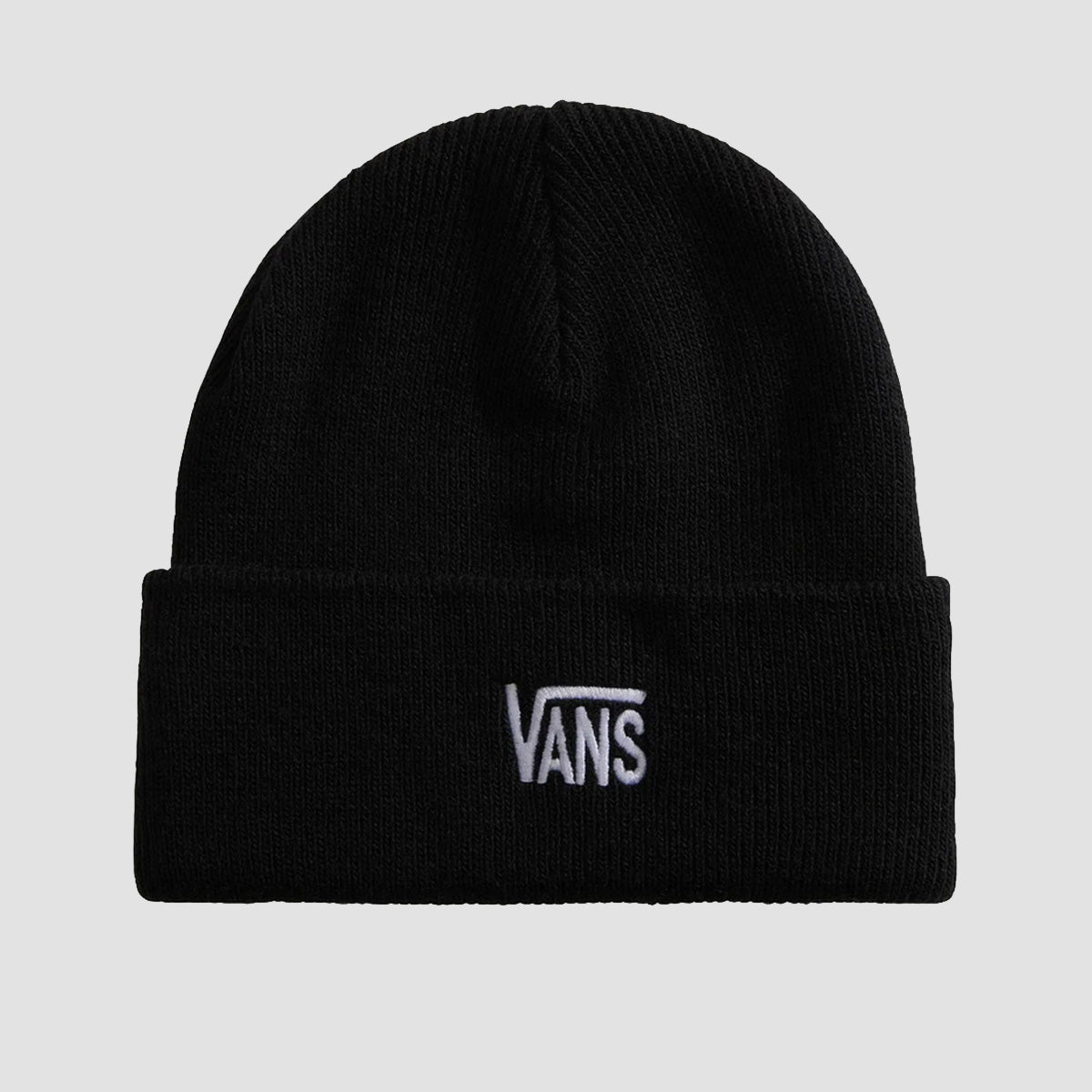 Vans Stretch Logo Tall Cuff Beanie Black - Kids