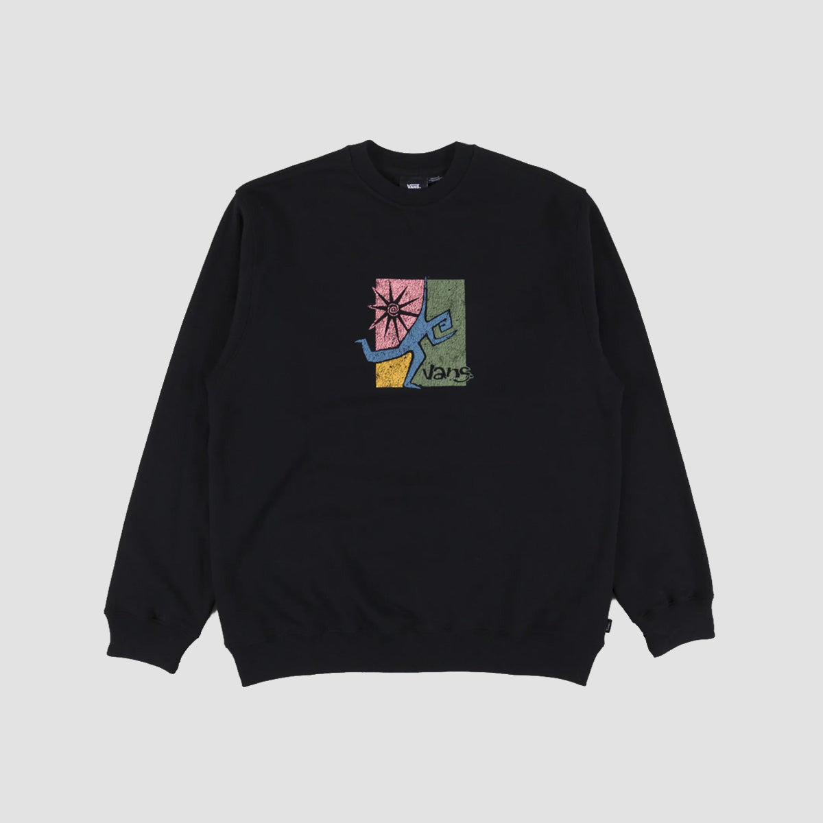 Vans Style Guy Loose Crew Sweatshirt Black