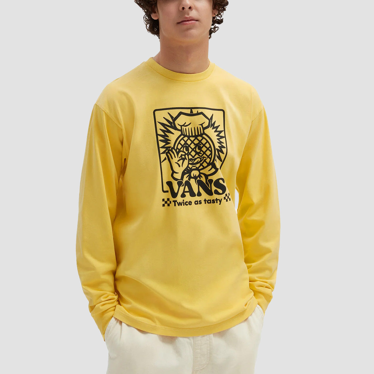 Vans Tasty Twice Longsleeve T Shirt Samoan Sun