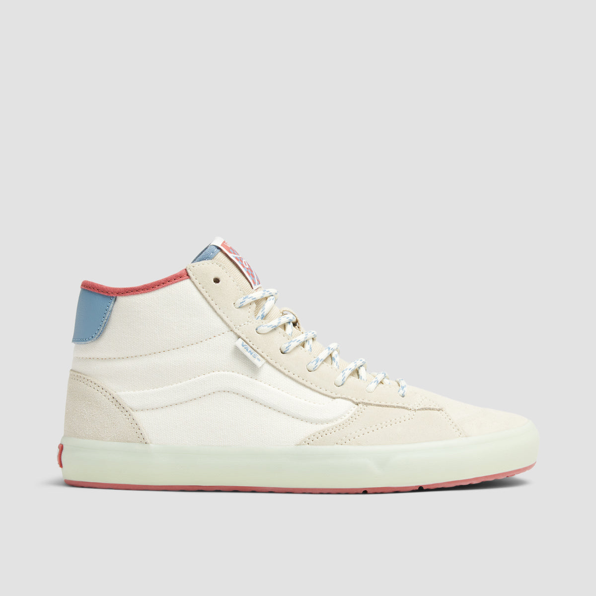 Vans The Lizzie High Top Shoes - Marshmallow/Multi