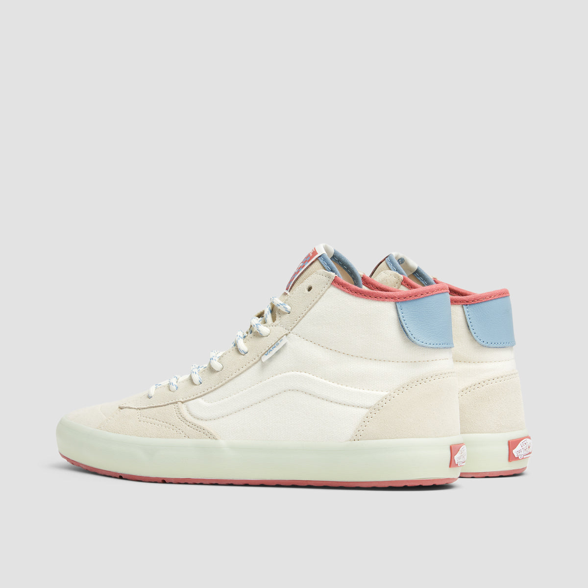 Vans The Lizzie High Top Shoes - Marshmallow/Multi