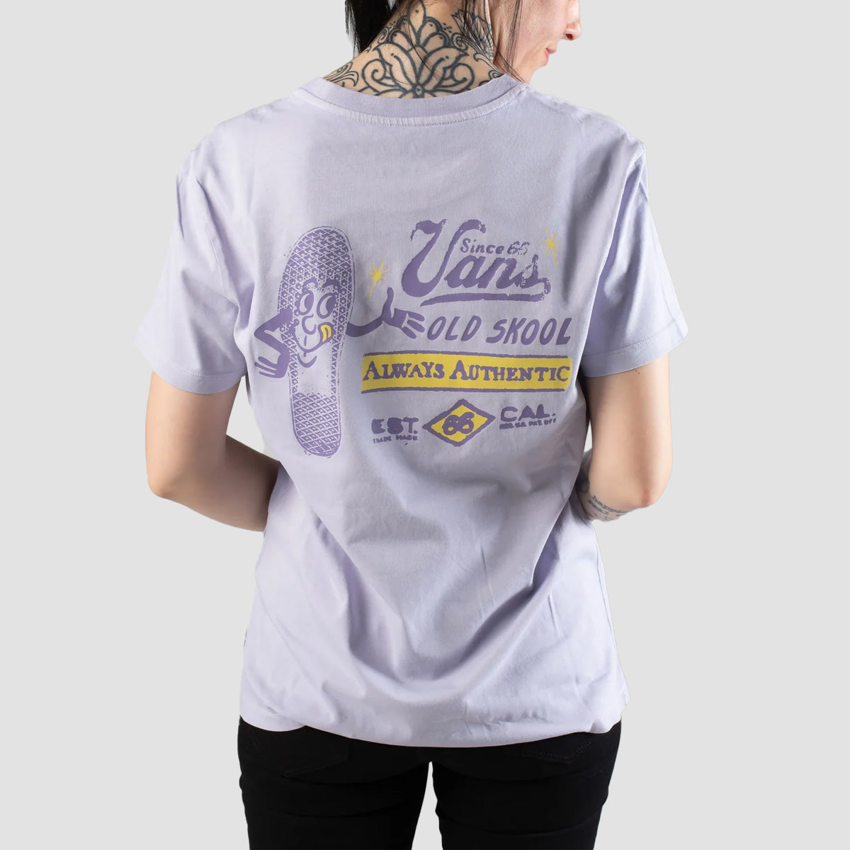 Vans Waffle Stomp Bff T-Shirt Evening Haze - Womens