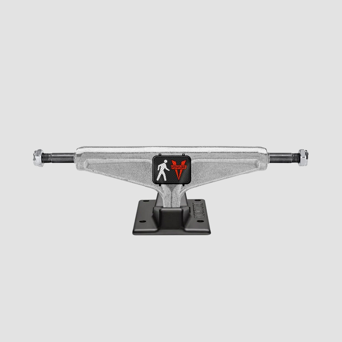 Venture 5.6 Hi V Light Shanahan Streets Skateboard Trucks 1 Pair Polished/Flat Black - 8.25"