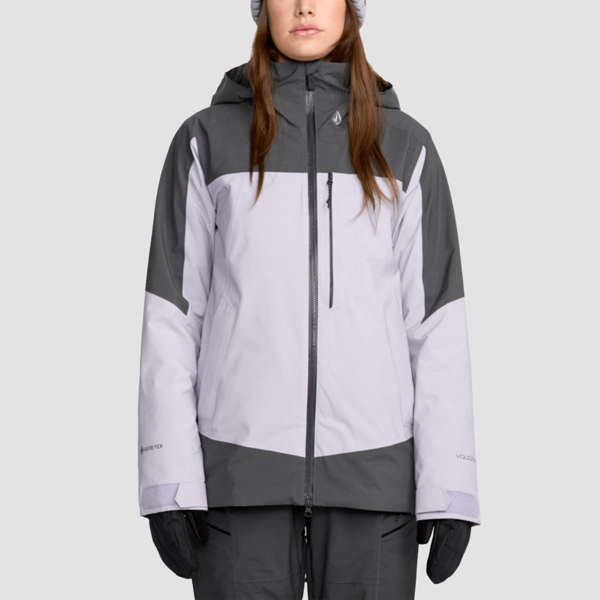 Volcom 3D Stretch Gore-Tex Snow Jacket Lavender Aura - Womens