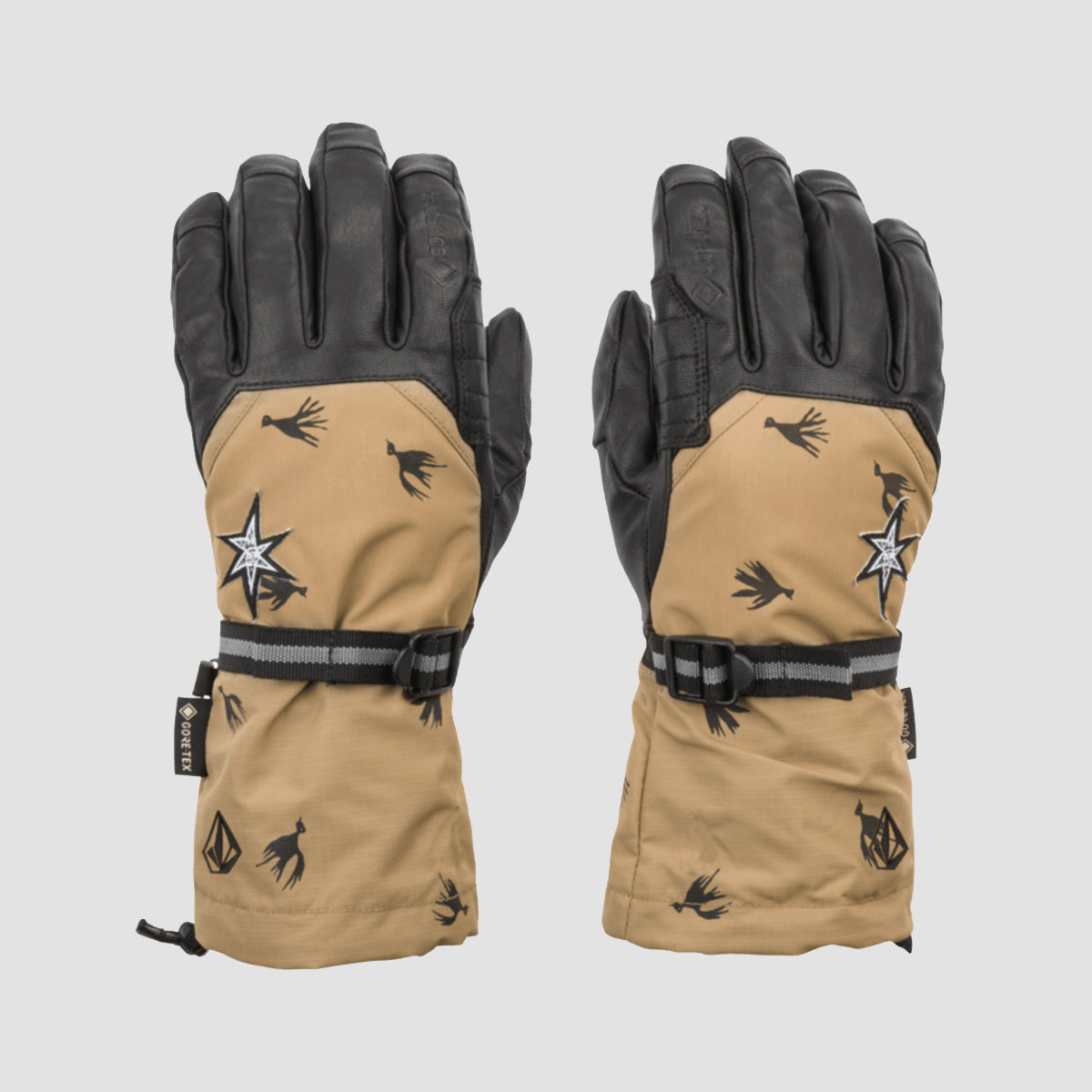 Volcom 91 Gore-Tex Snow Gloves Bronze
