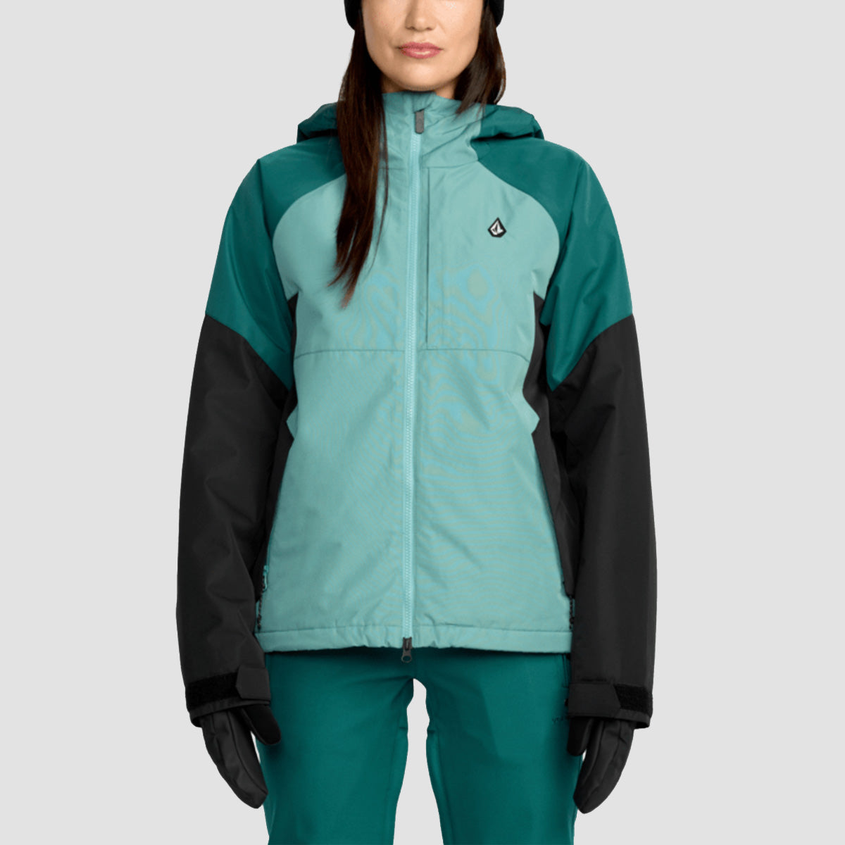 Volcom Agate Ins 10K Snow Jacket Arctic Blue - Womens