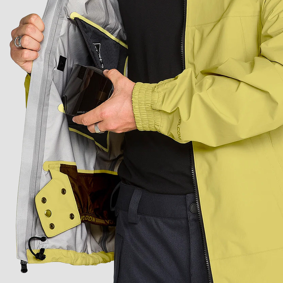 Volcom Arthur 3L 20K Snow Jacket Golden Haze