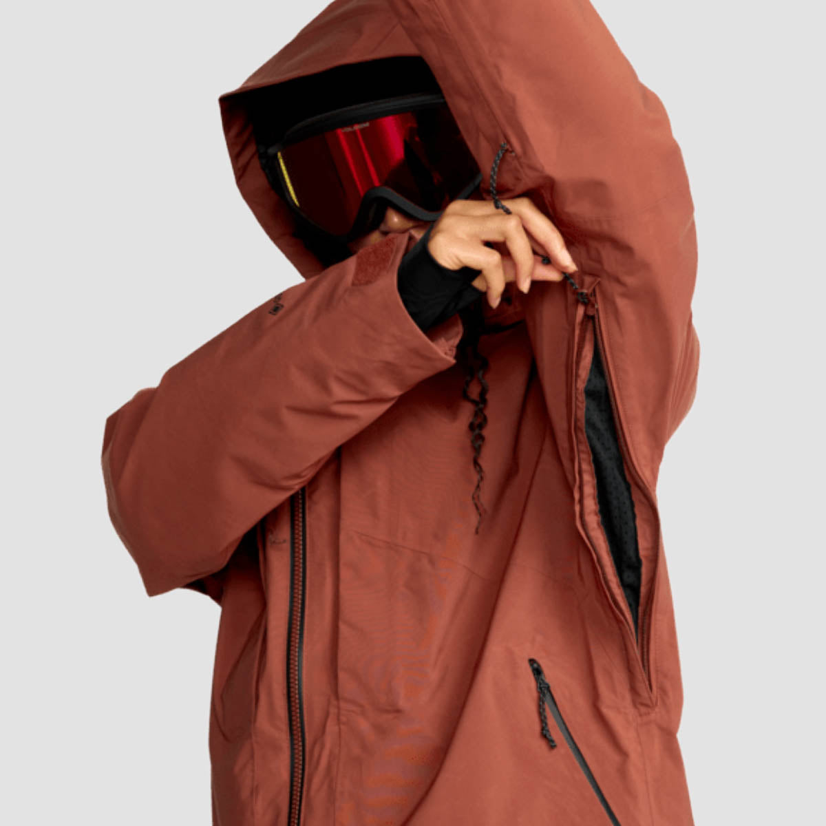 Volcom AT Stretch Gore-Tex Snow Jacket Henna - Womens
