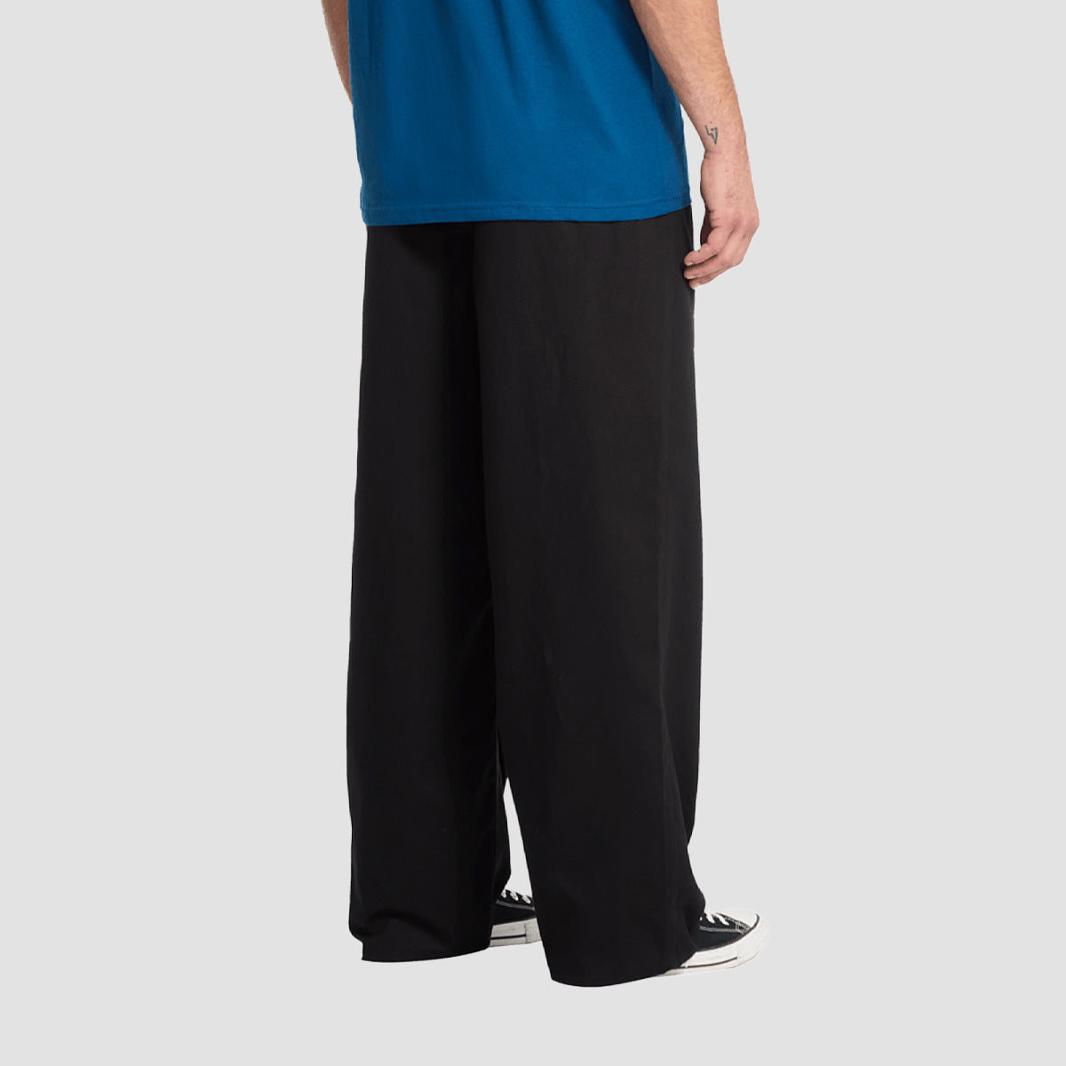 Volcom Baggos Pleated Chino Pants Black