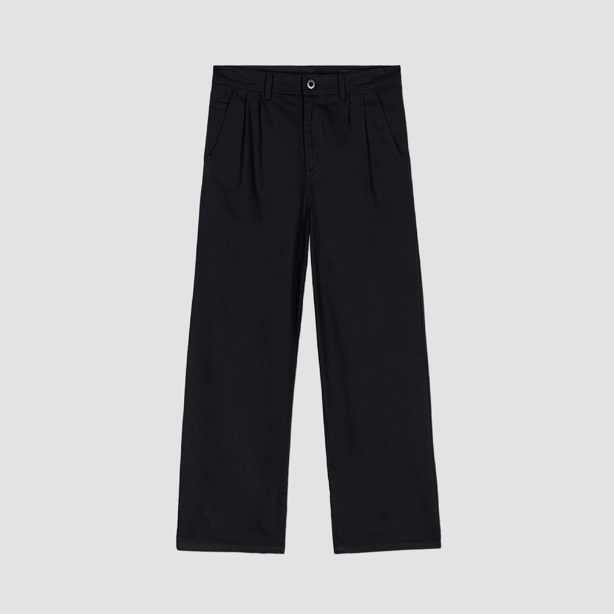 Volcom Baggos Pleated Chino Pants Black