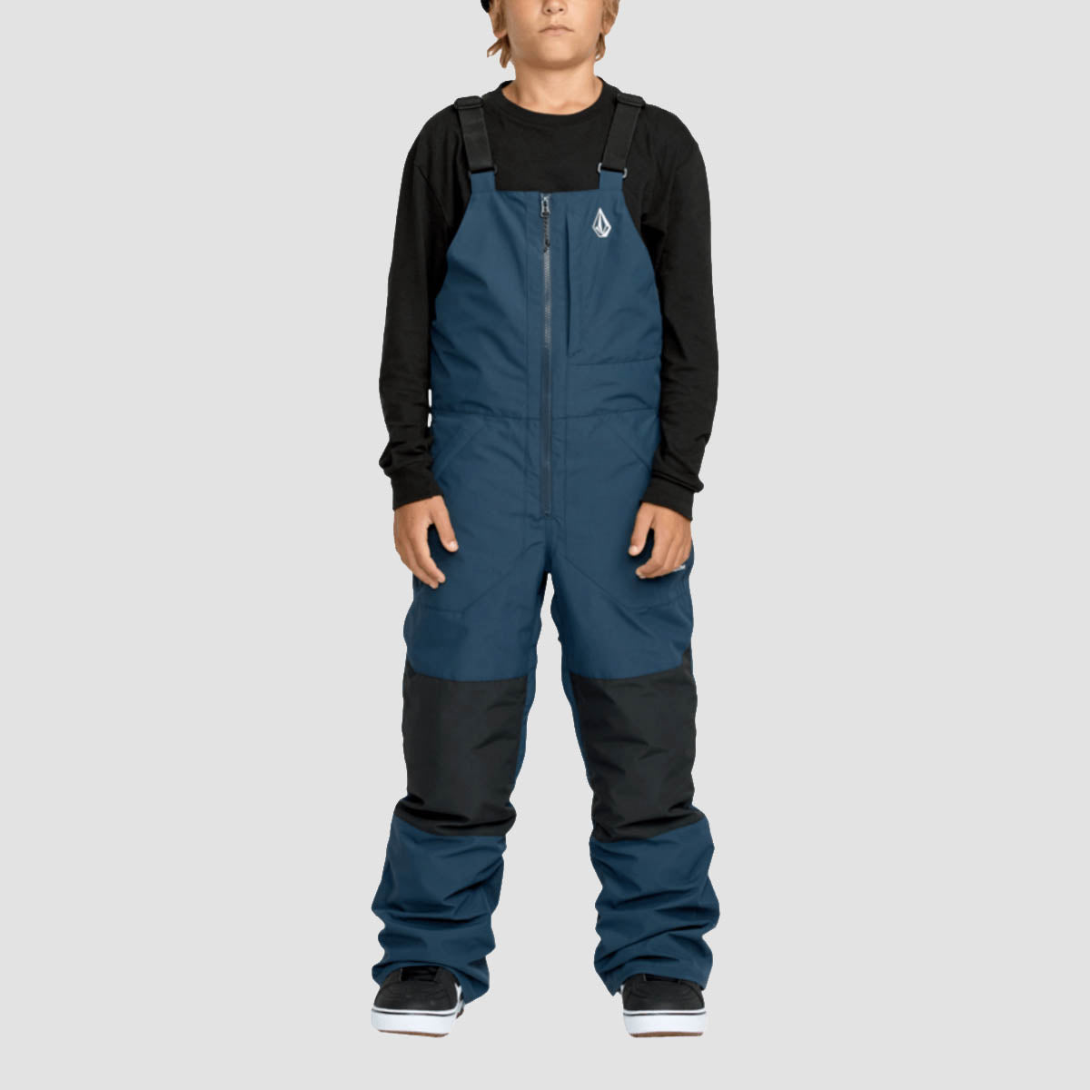 Volcom Barkley Ins 10K Bib Overall Snow Pants Deep Blue - Kids