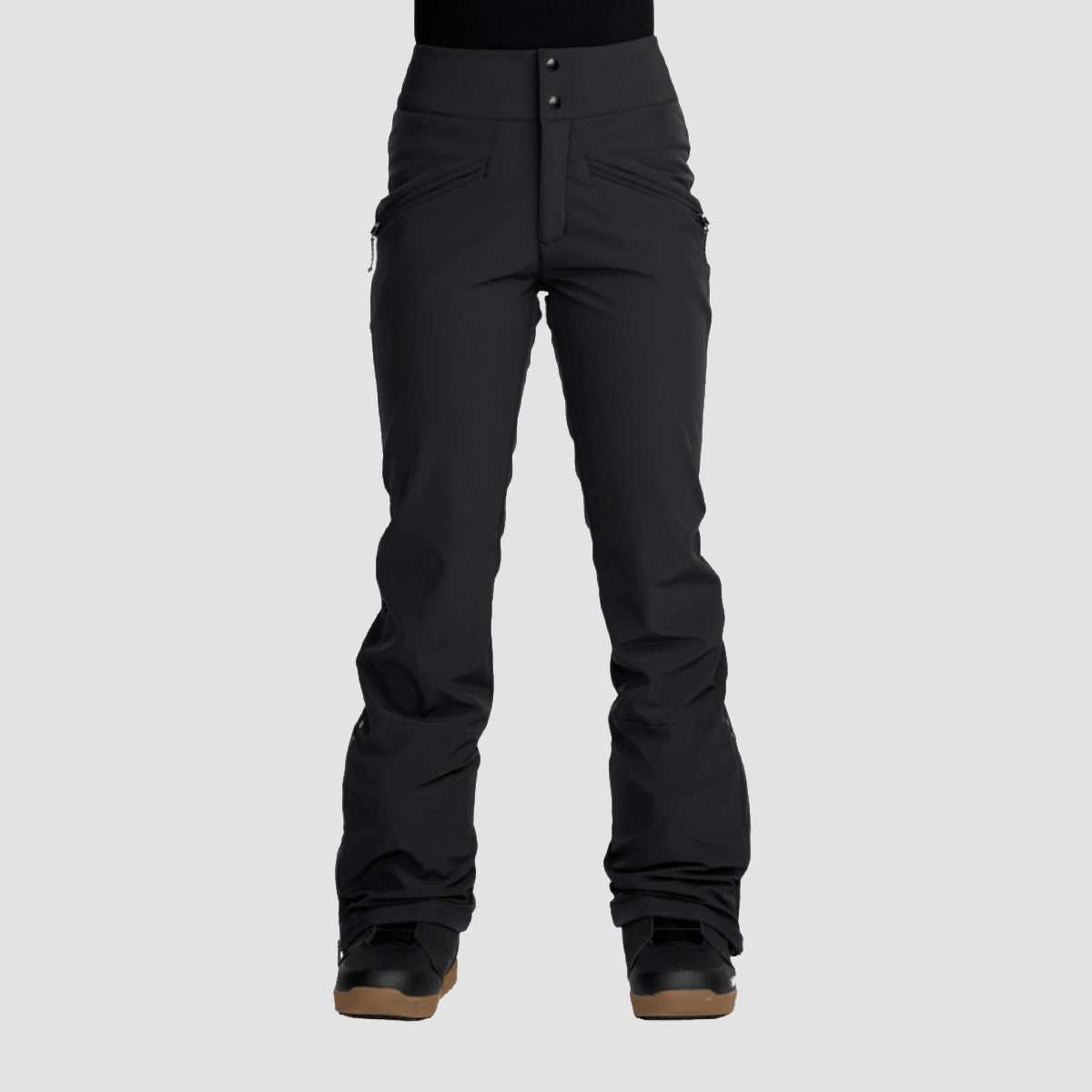 Volcom Battle Stretch HR Snow Pants Black - Womens
