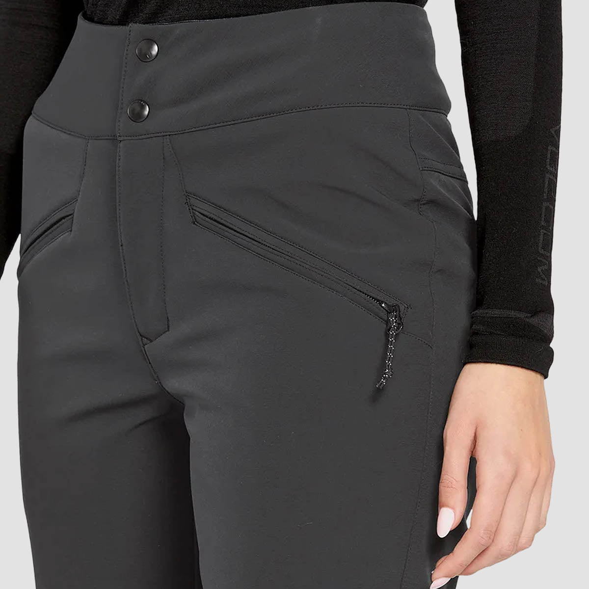 Volcom Battle Stretch Snow Pants Black - Womens