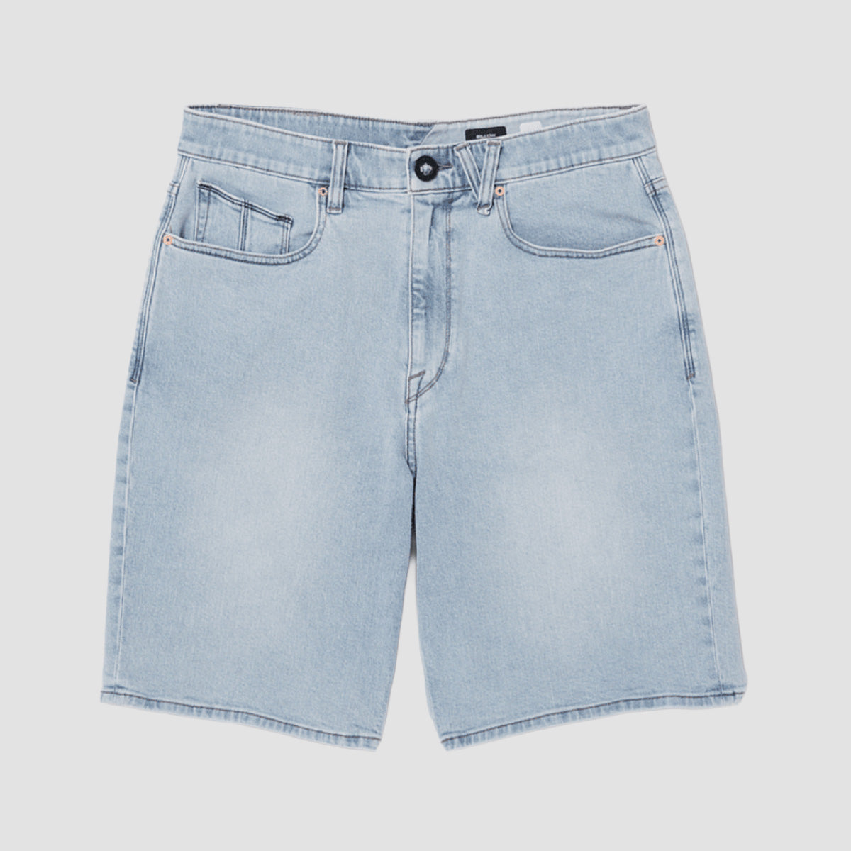 Volcom Billow 22" Denim Shorts Desert Dirt Indigo