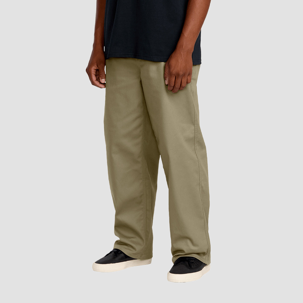 Volcom Billow Loose Fit Chino Pants Brindle