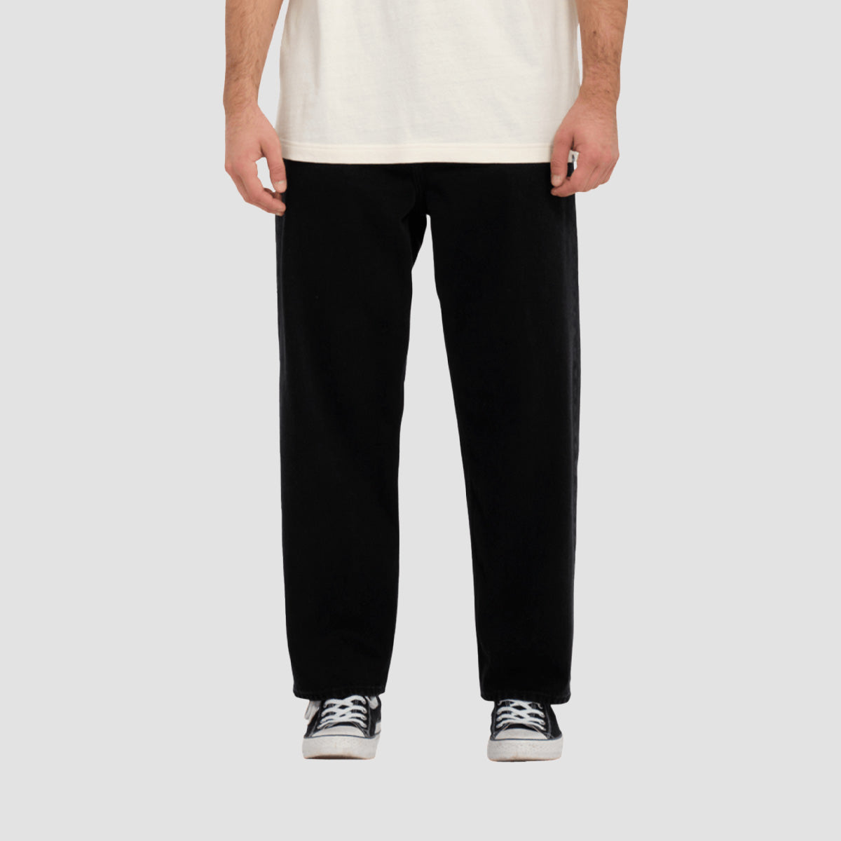 Volcom Billow Tapered Jeans Black