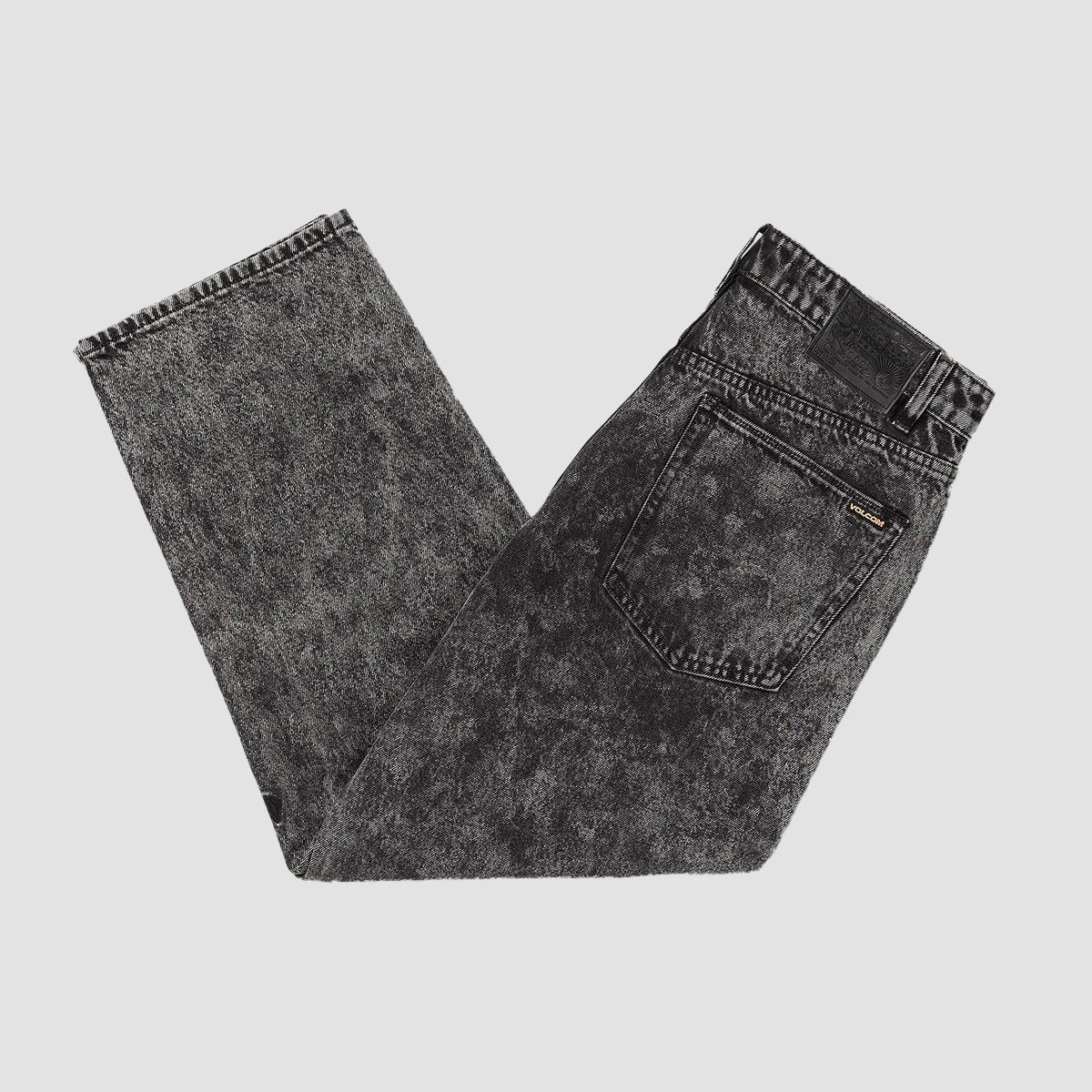 Volcom Billow Tapered Jeans Light Acid Black