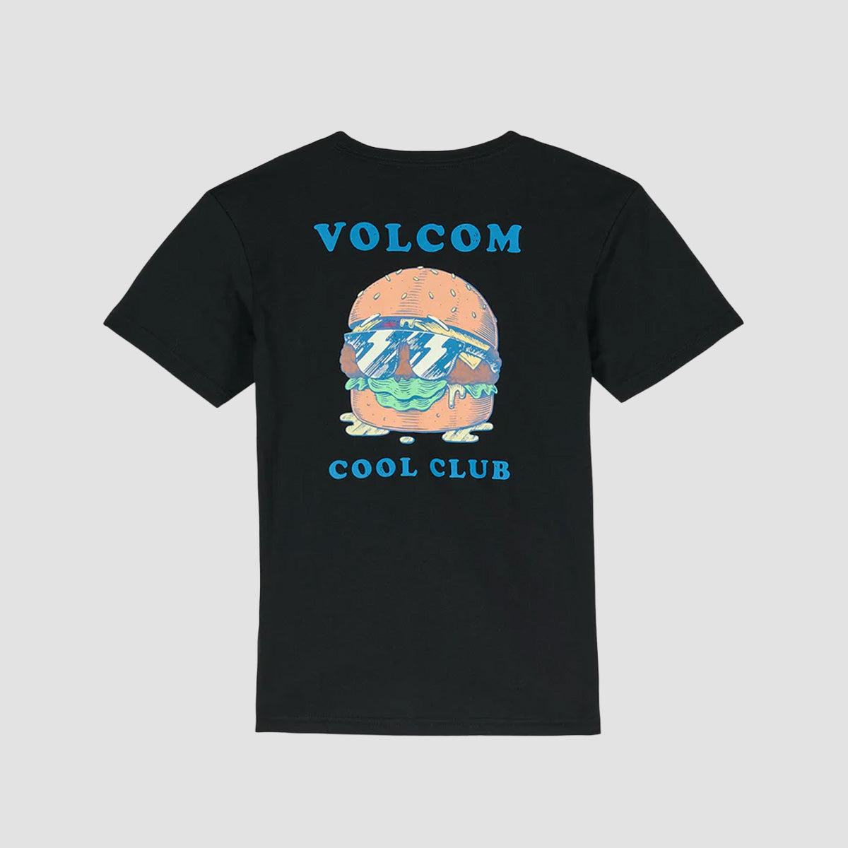 Volcom Burgstone Pocket T-Shirt Black - Kids