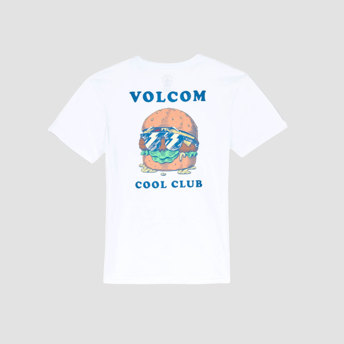 Volcom Burgstone Pocket T-Shirts White - Kids