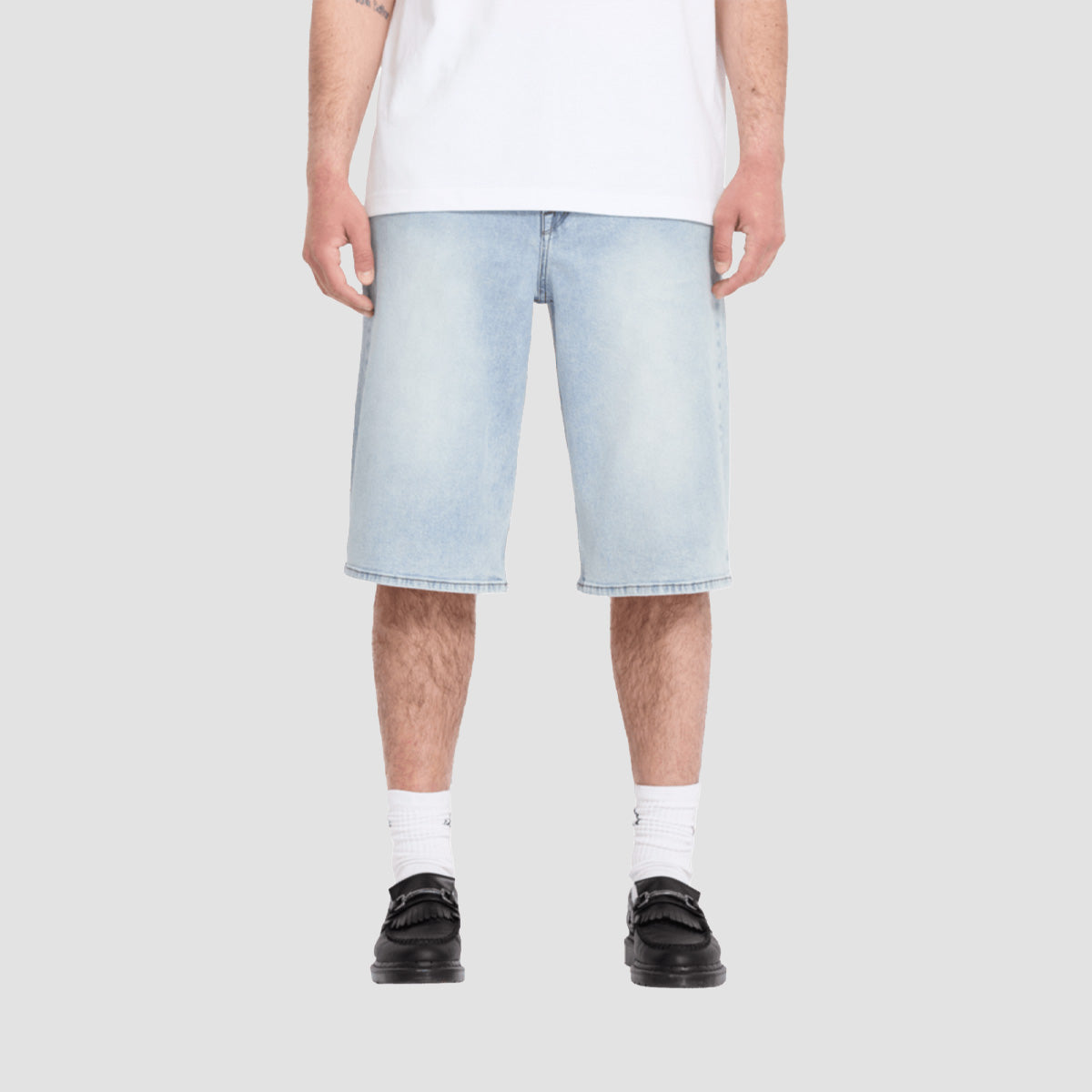 Volcom Chillow 24" Denim Shorts Desert Dirt Indigo
