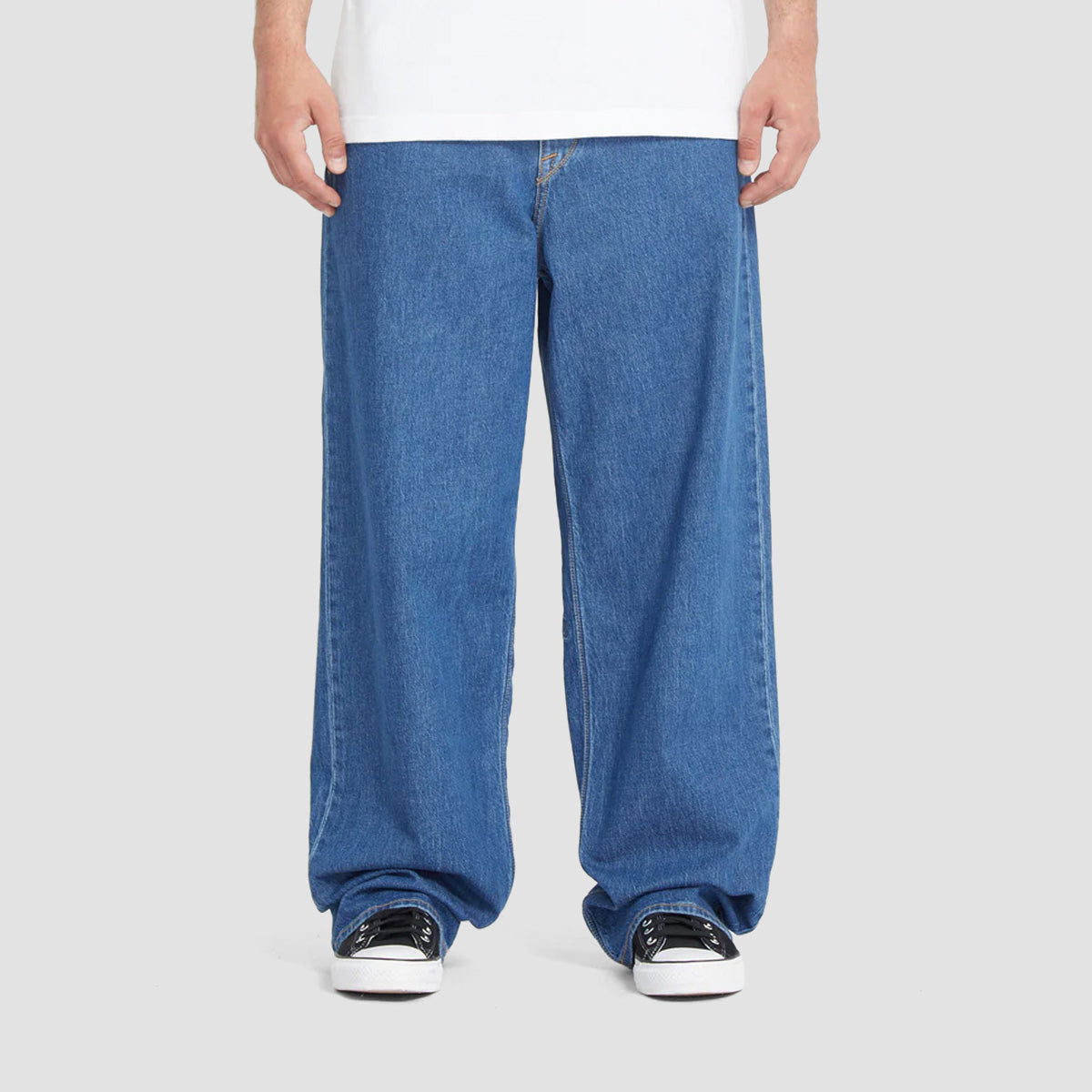 Volcom Chillow Loose Fit Jeans Bold Blue