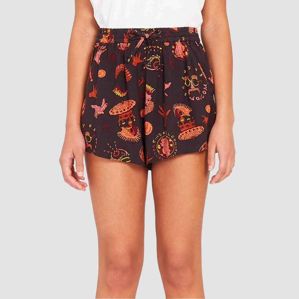 Volcom Connected Minds Shorts Black - Womens