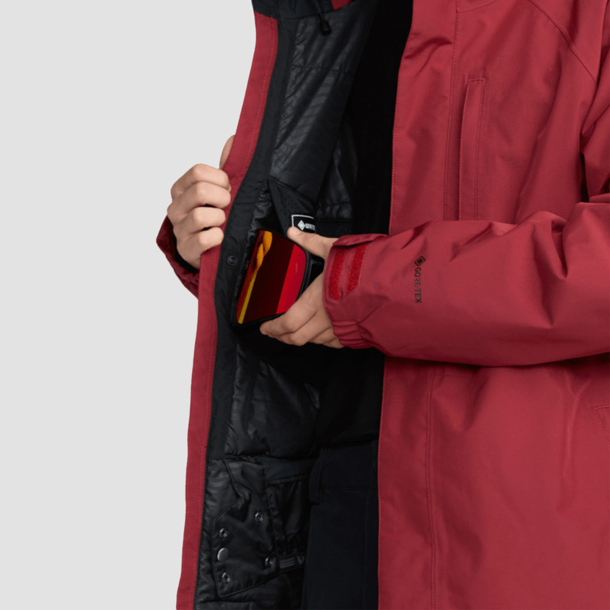Volcom Dua Ins Gore-Tex Snow Jacket Burnt Red