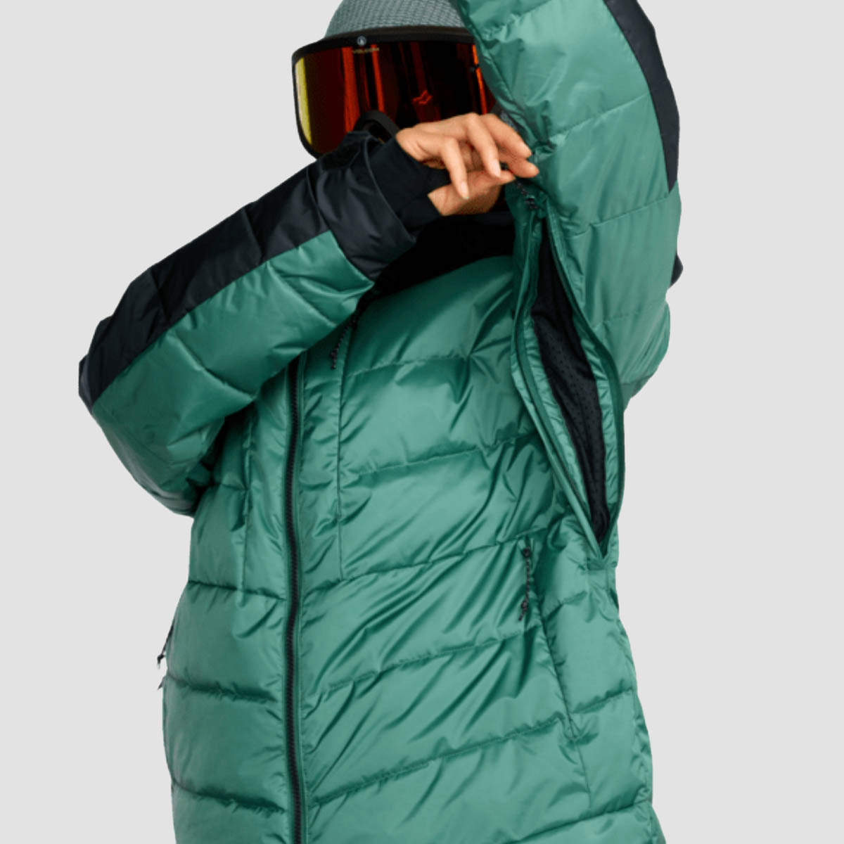 Volcom Estes Puff 10K Snow Jacket Spruce Green - Womens