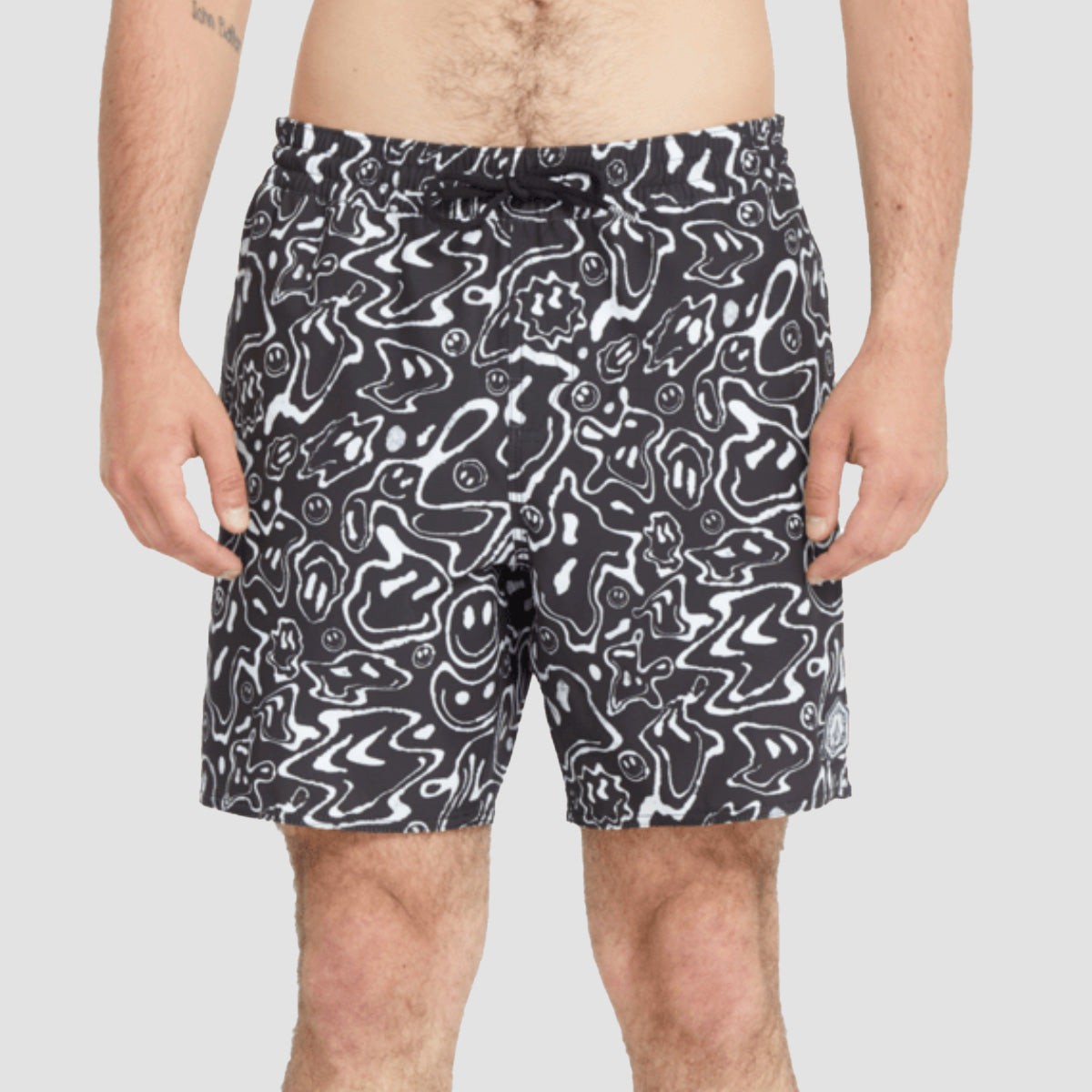 Volcom FA F Rygalski Smile Trunk 17" Boardshorts Black