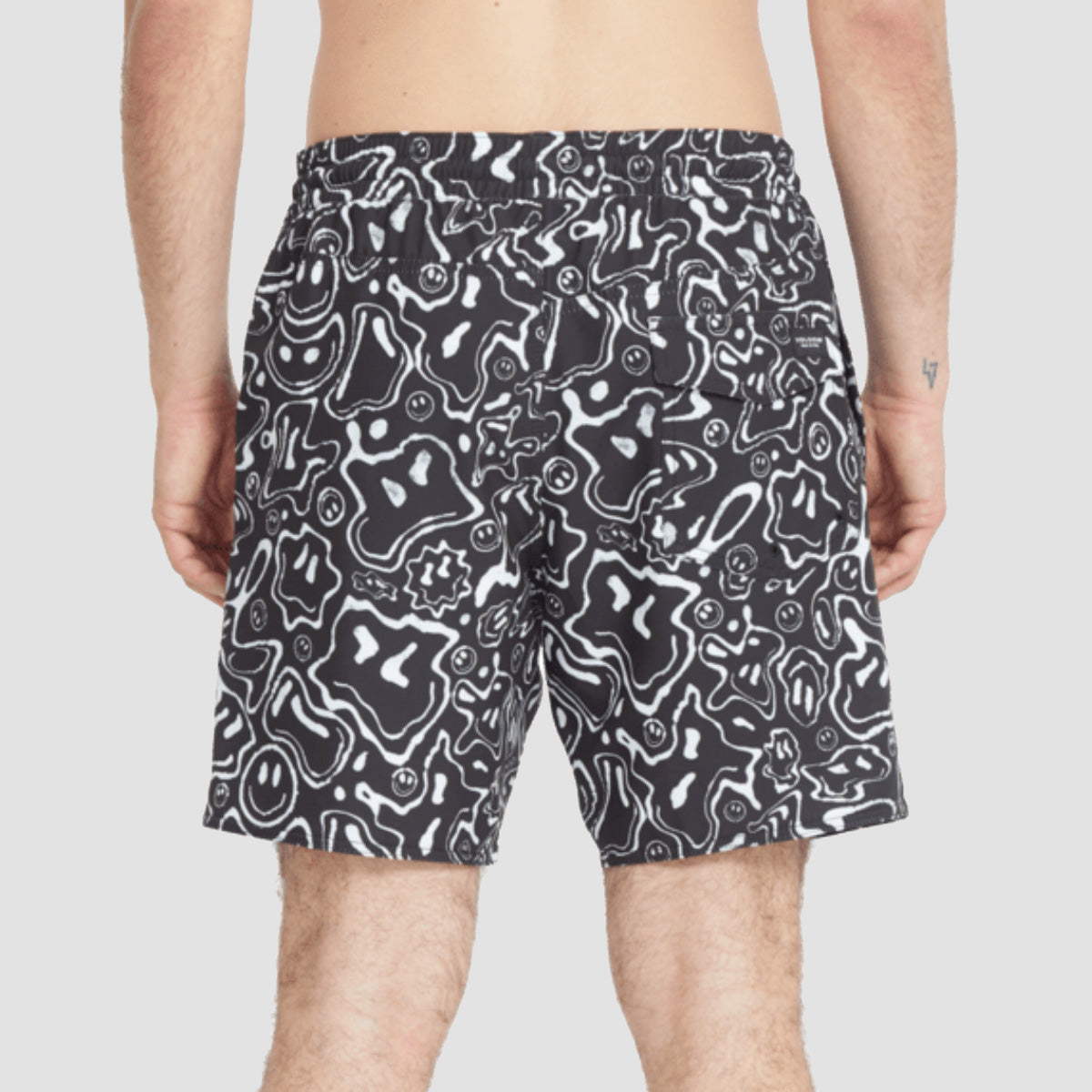 Volcom FA F Rygalski Smile Trunk 17" Boardshorts Black