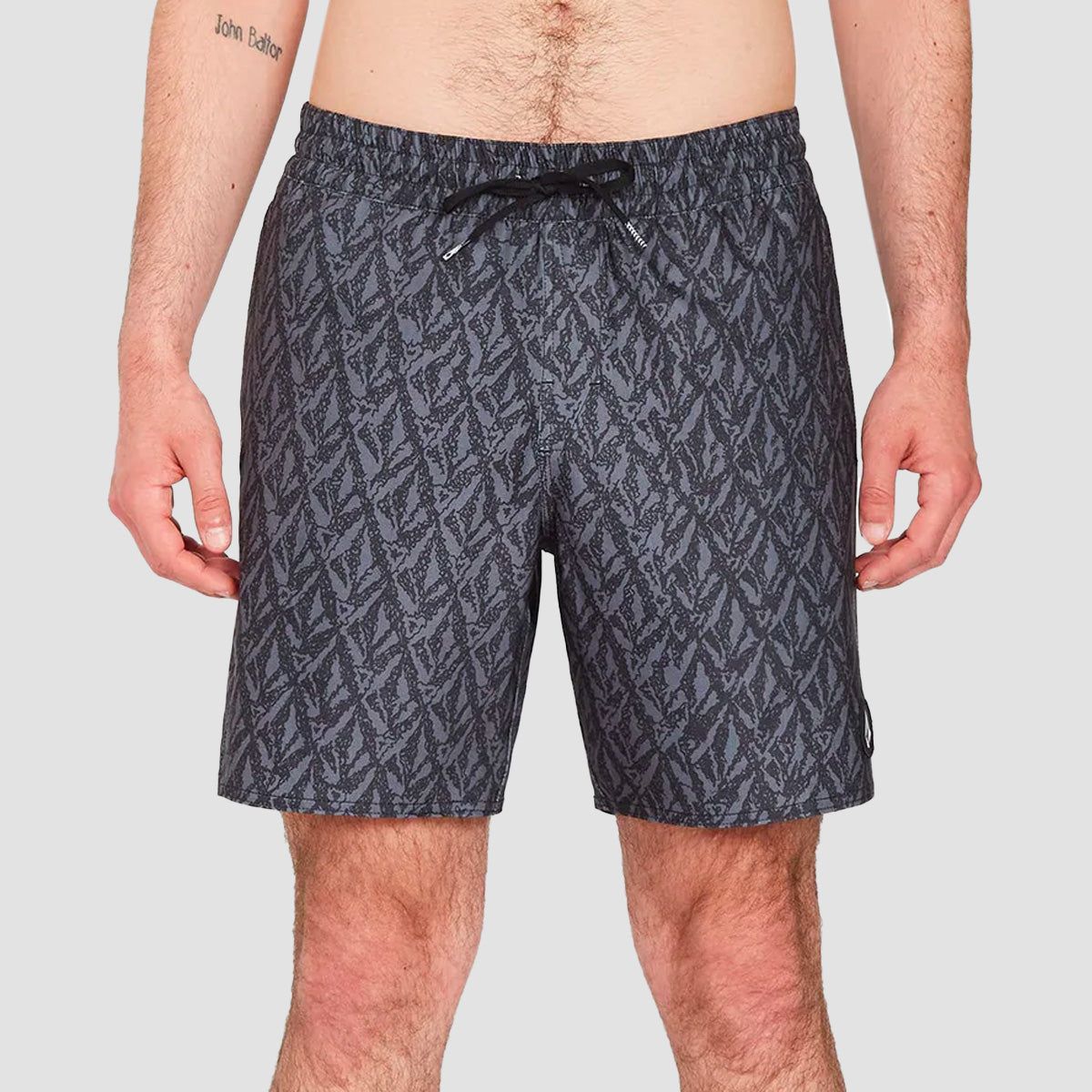 Volcom FA J Hager 17" Trunk Shorts Black