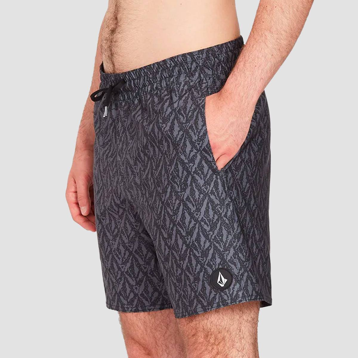 Volcom FA J Hager 17" Trunk Shorts Black