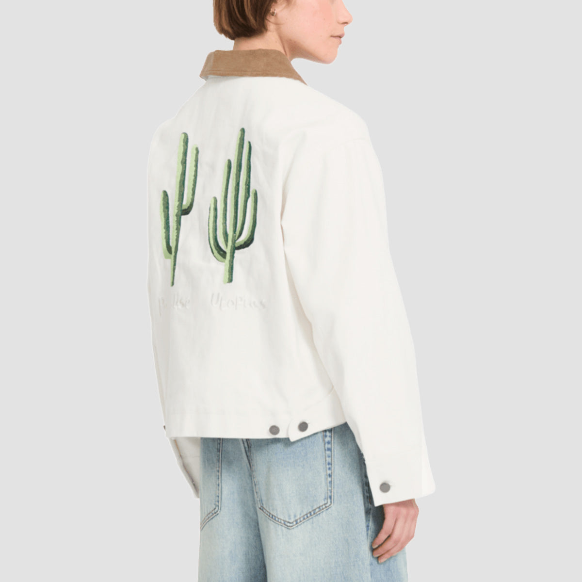 Volcom FA Mickey Mason Jacket Off White - Womens