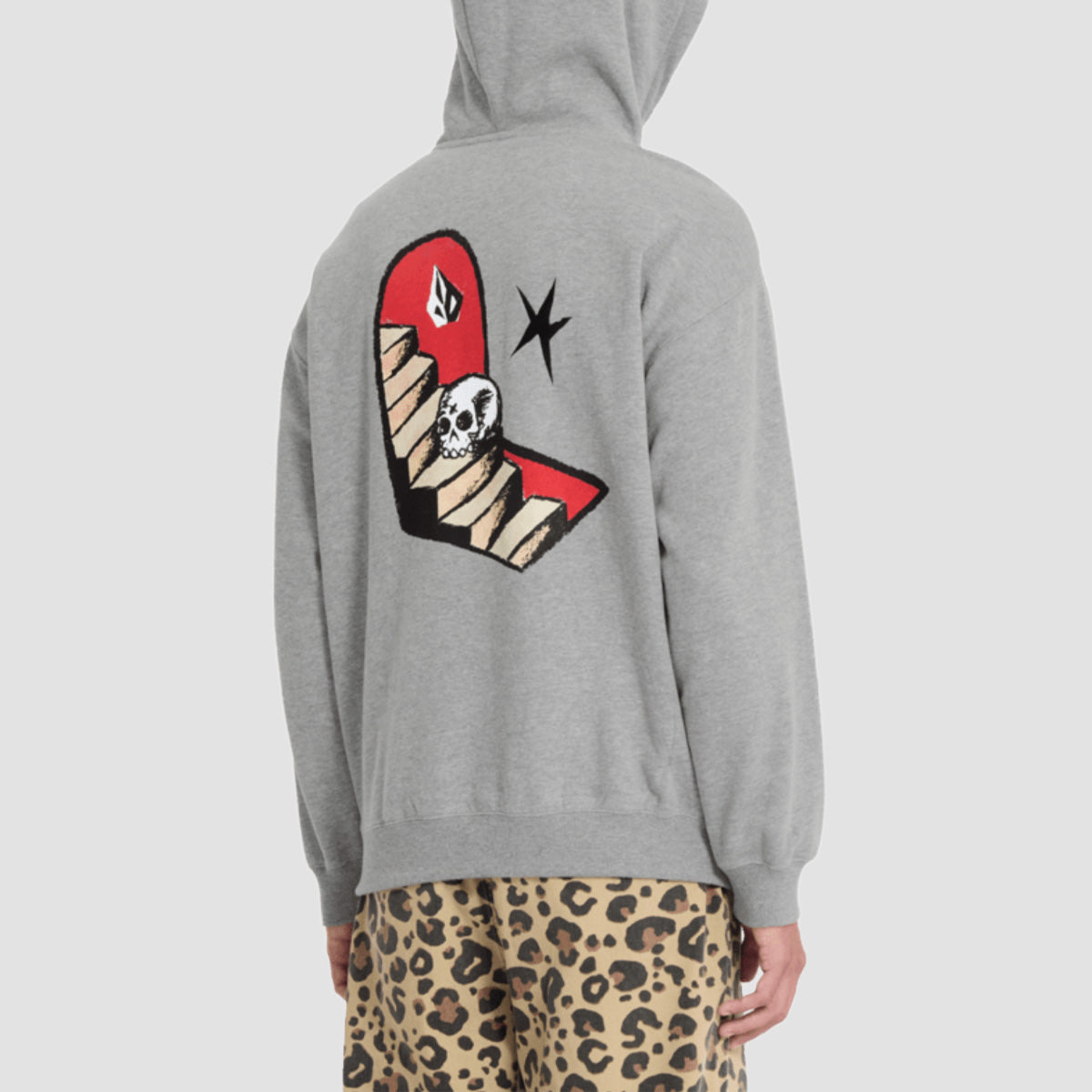 Volcom FA Seth Conboy Pullover Hoodie Heather Grey