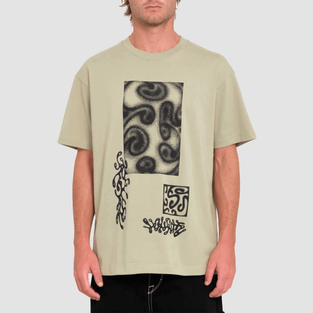 Volcom FA Zephyr 2 T-Shirt Green Tea