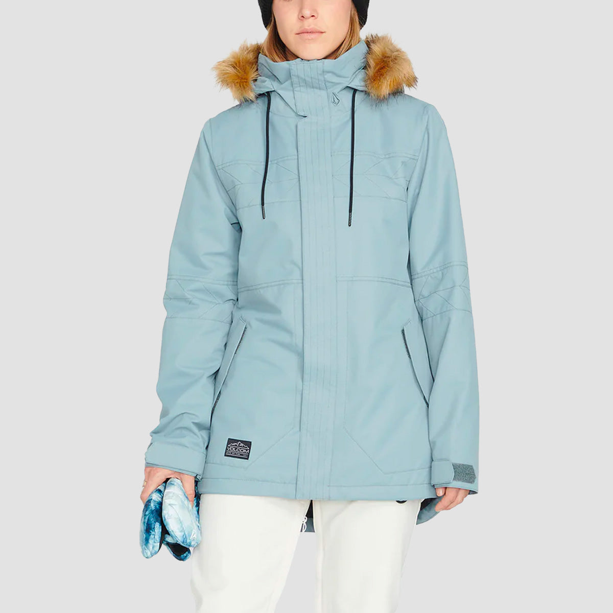 Volcom Fawn Ins Snow Jacket Green Ash Womens