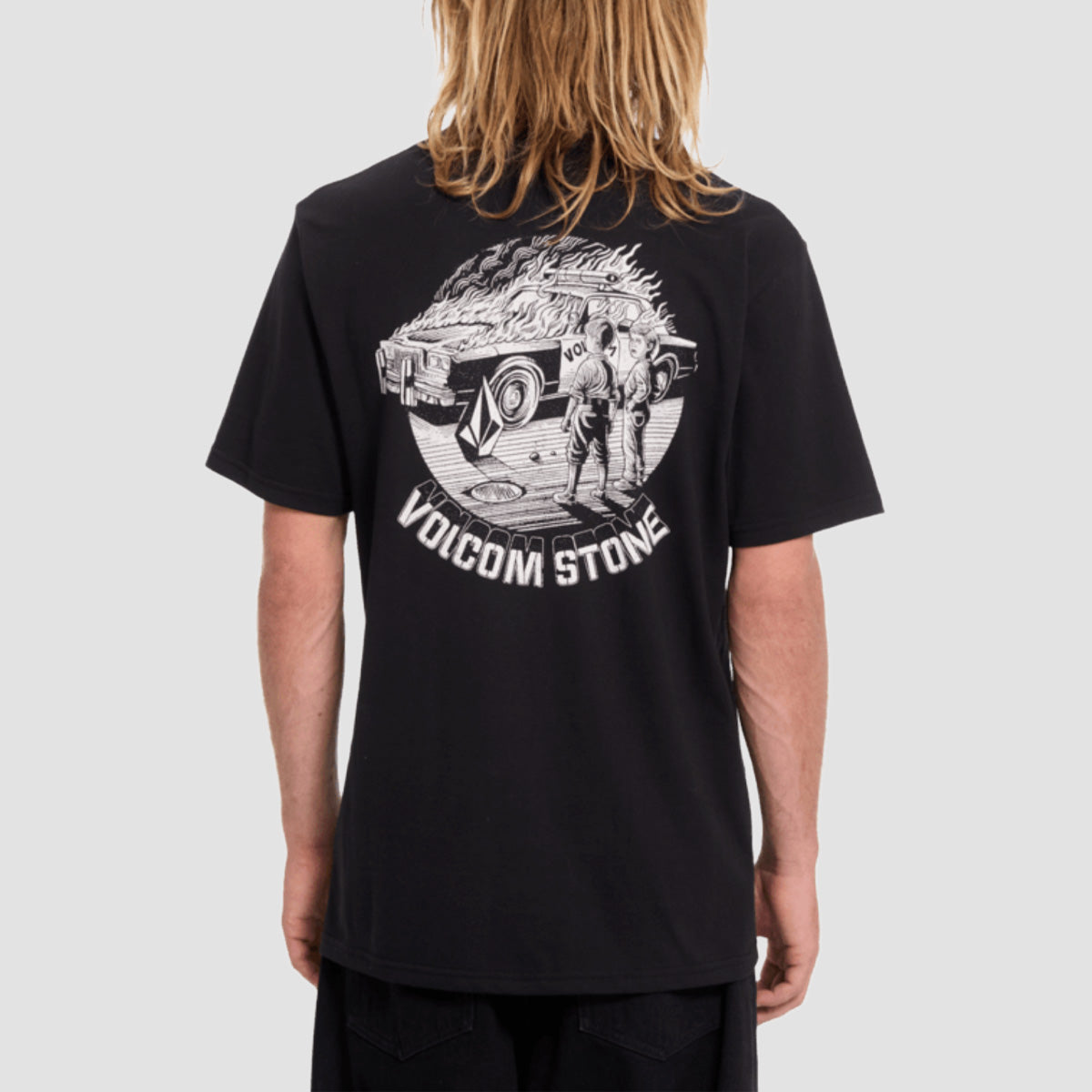 Volcom Firecar T-Shirt Black