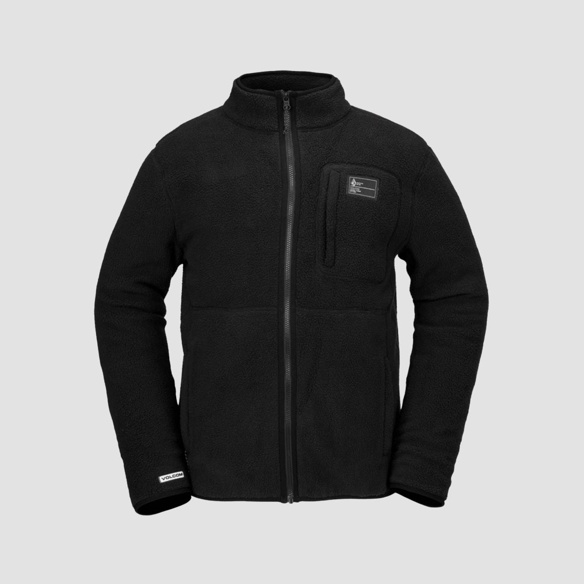 Volcom Fleecer Full Zip Fleece Black