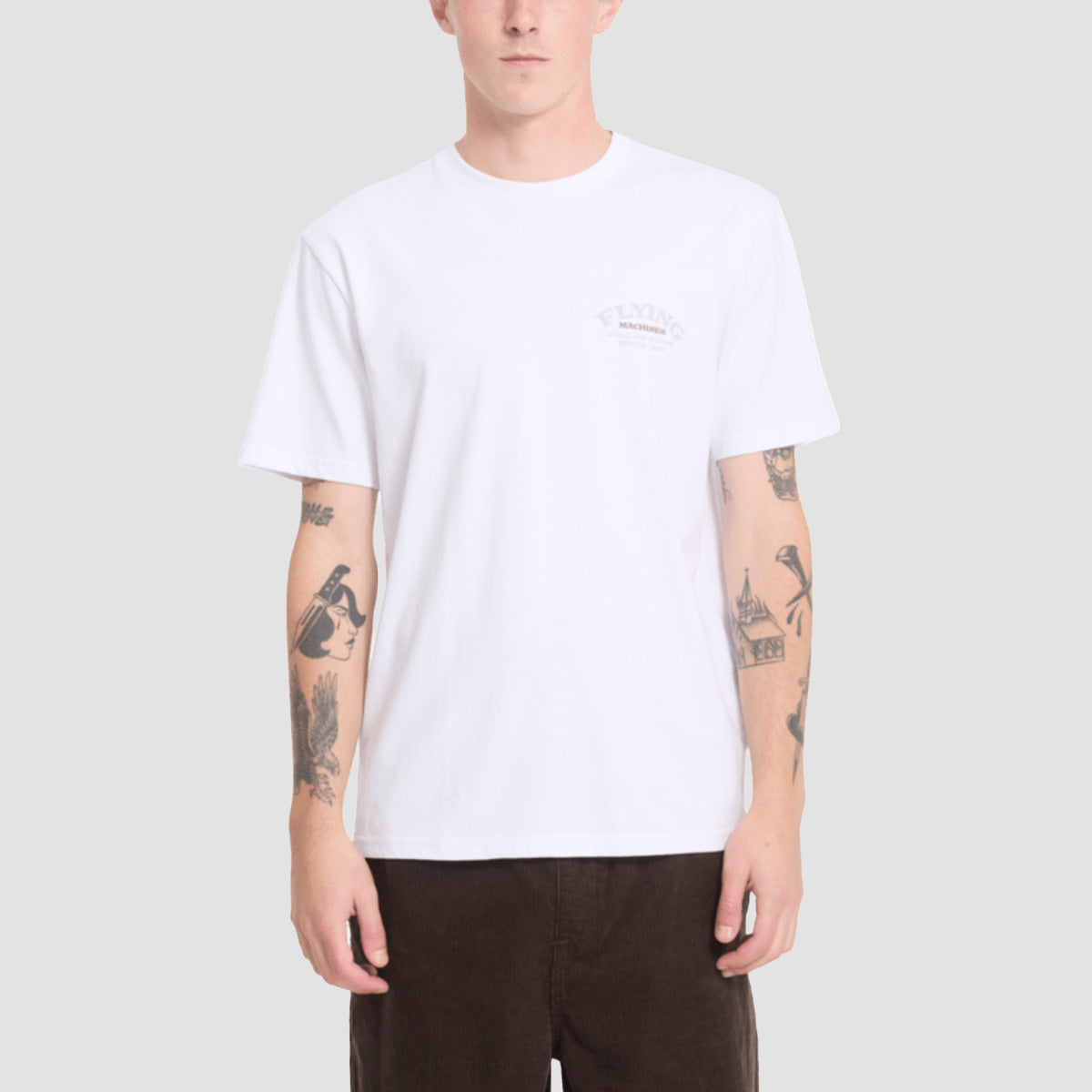 Volcom Flying Machine T-Shirt White