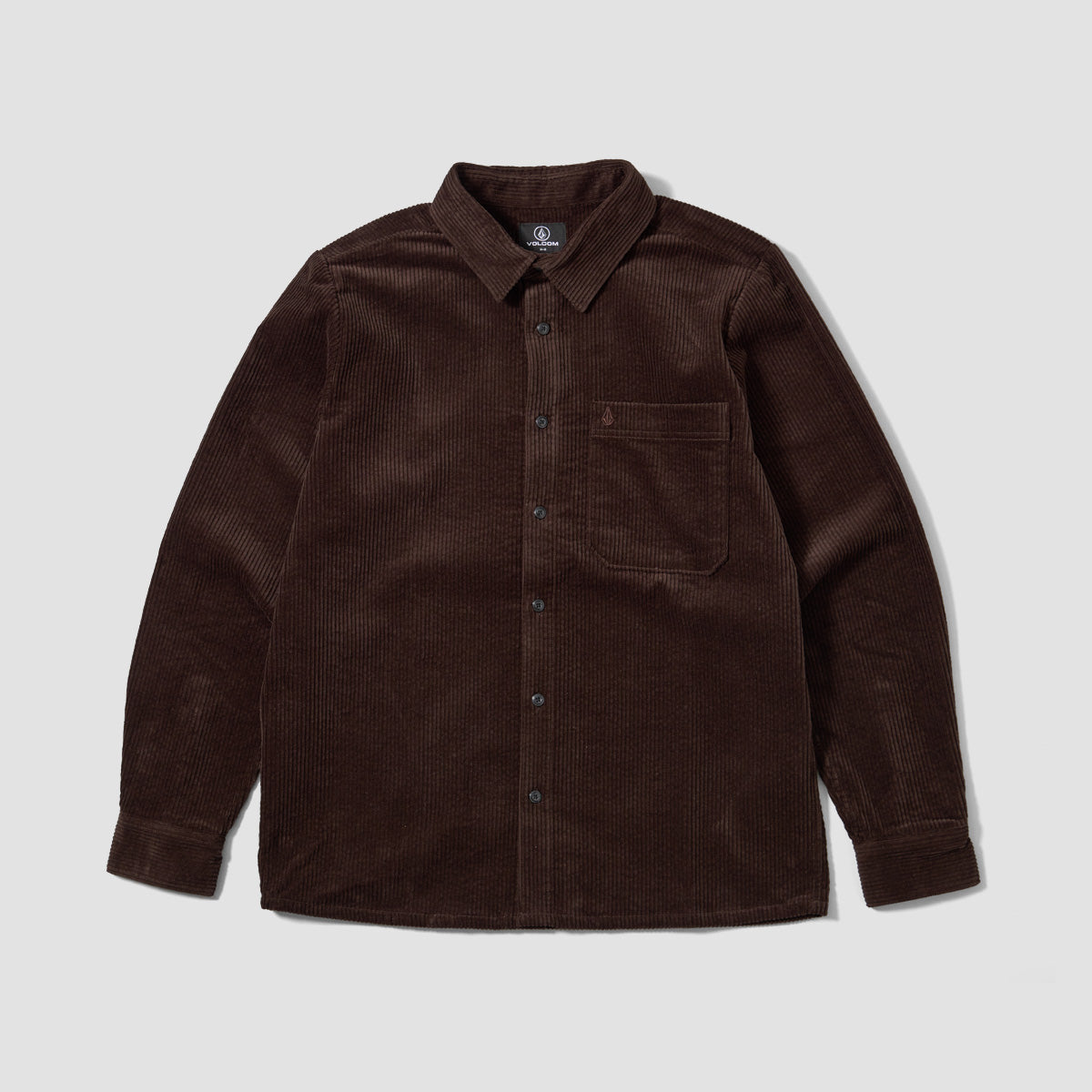 Volcom Fostered Longsleeve Shirt Cacao
