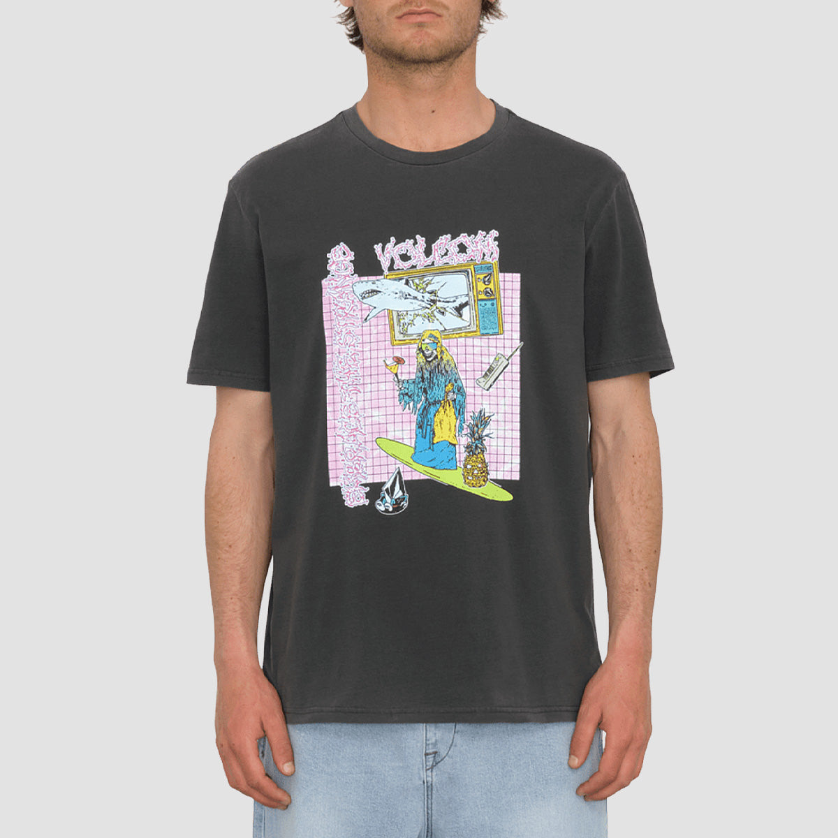 Volcom Frenchsurf PW T-Shirt Black